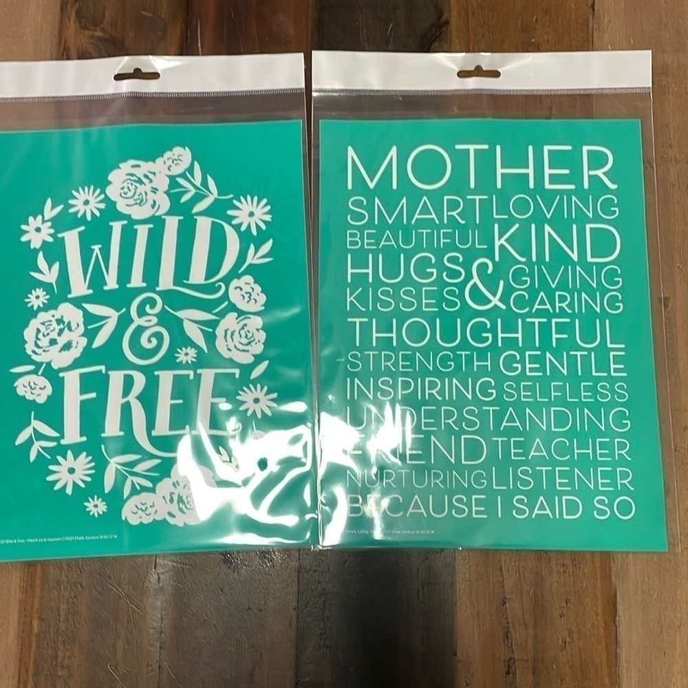 Chalk Couture reusable transfer
